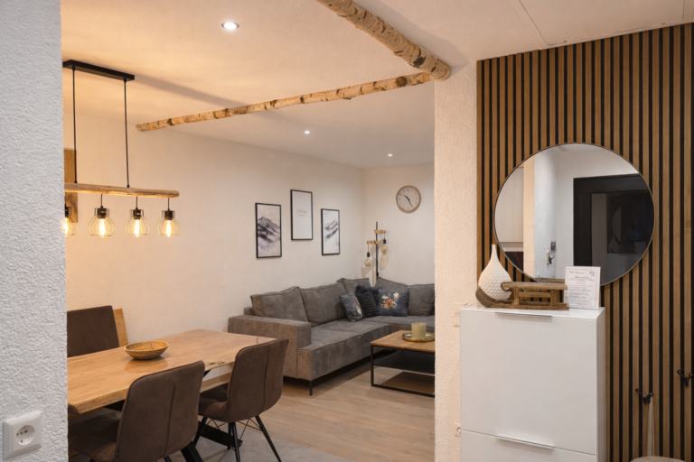 Flur_Essbereich_Ferienhaus_Grundmann_Allgäu_Lechbruck