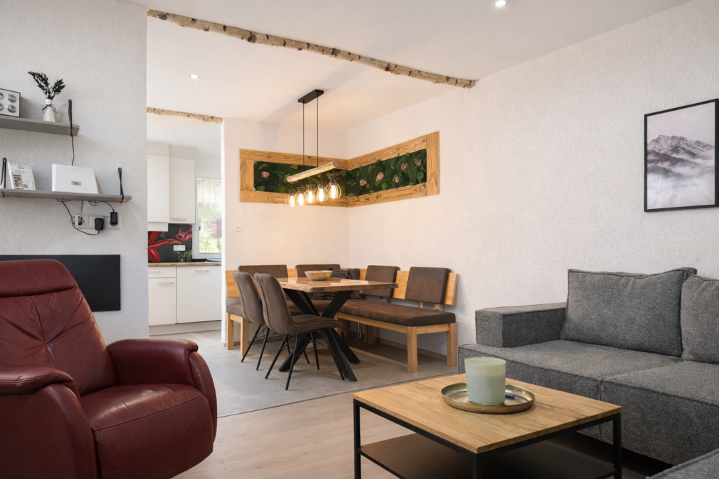 Wohnzimmer_Ferienhaus_Grundmann_Allgäu_Lechbruck