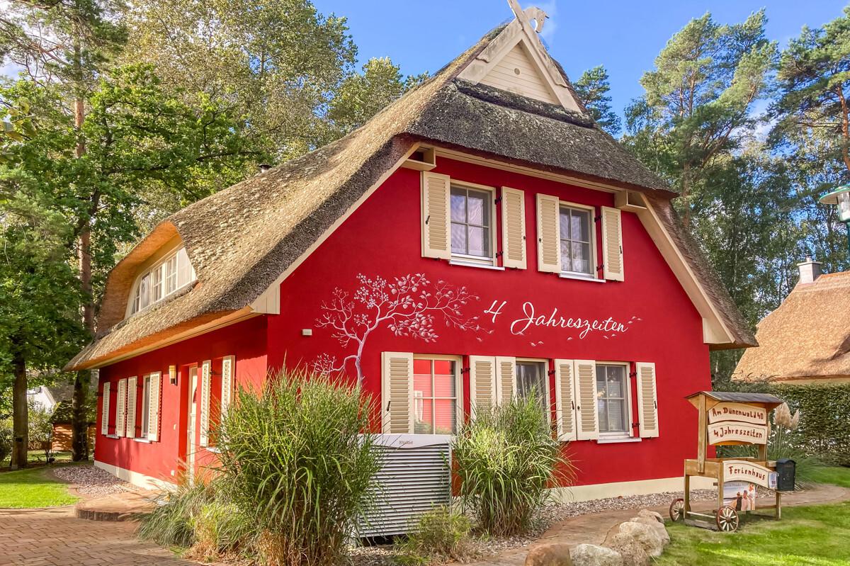 Ferienhaus 4 Jahreszeiten auf der Sonneninsel Rügen. Urlaub am Strand
